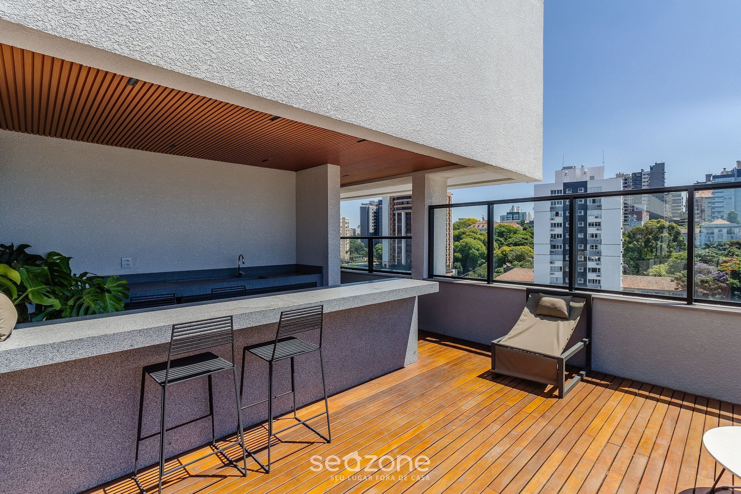 Apartamento básico | Terraço/pátio