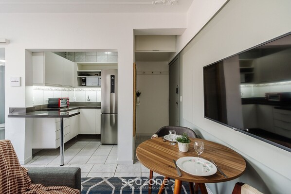 Apartamento básico | Parte interna