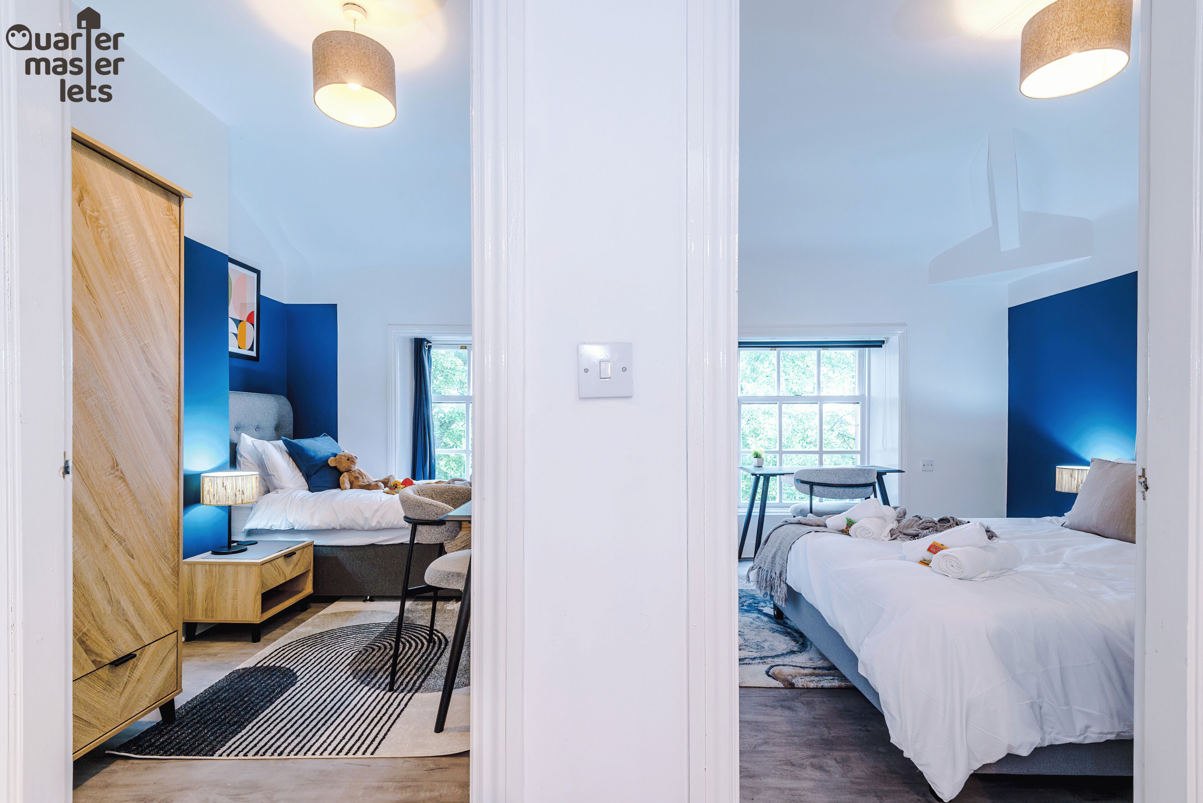 2 bedrooms, iron/ironing board, free WiFi, bed sheets