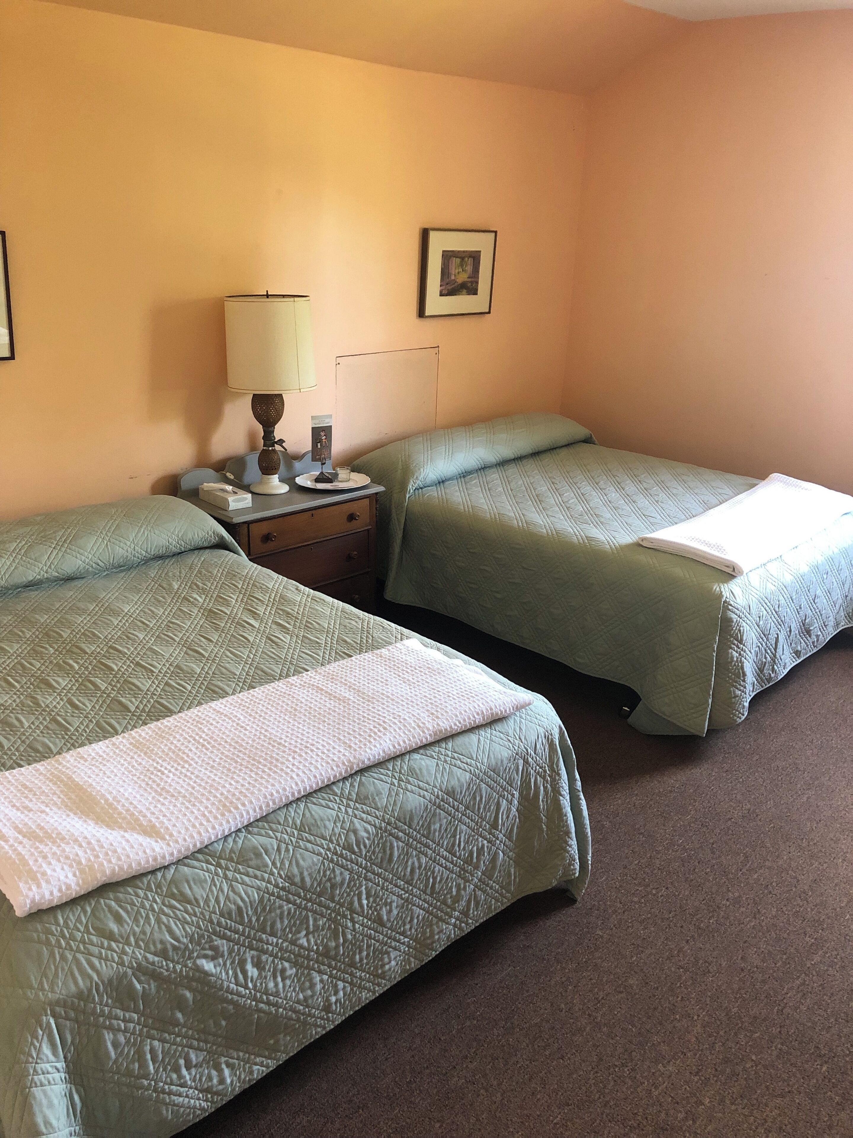 1 bedroom, iron/ironing board, bed sheets