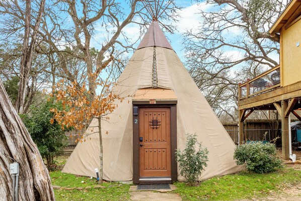 Exterior - Unique Tipi, A/C, River Access (New Braunfels)