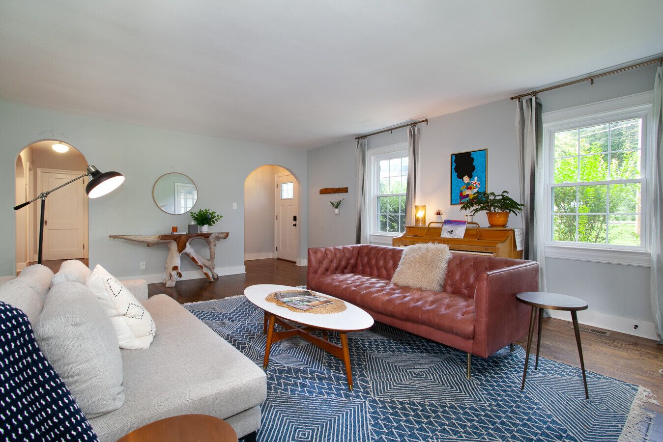 TV, fireplace, table tennis