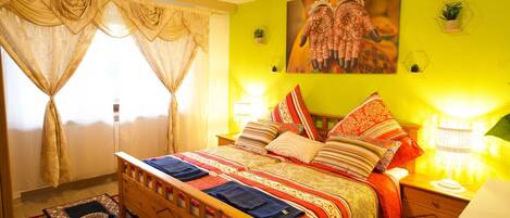 2 slaapkamers, een strijkplank/strijkijzer, wifi, beddengoed