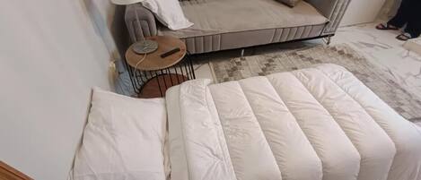 1 chambre, fer et planche à repasser, Wi-Fi, draps fournis