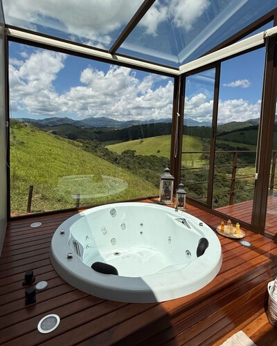 Luxury Cabin in the Mountains - Lavender Cabin