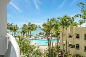 Appartement Standard, 1 chambre, balcon, vue océan | Vue depuis le balcon