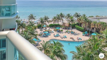 Exclusive Apartment, 1 Bedroom, Balcony, Ocean View | Balcony view