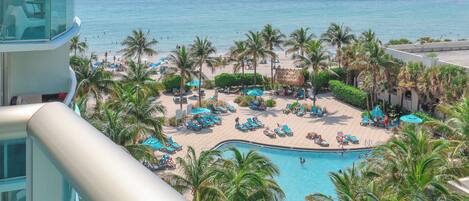 Exclusive Apartment, 1 Bedroom, Balcony, Ocean View | Balcony view