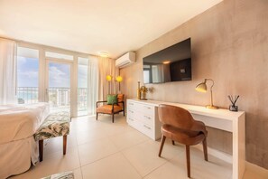 1 Schlafzimmer, Schreibtisch, Bügeleisen/Bügelbrett, WLAN