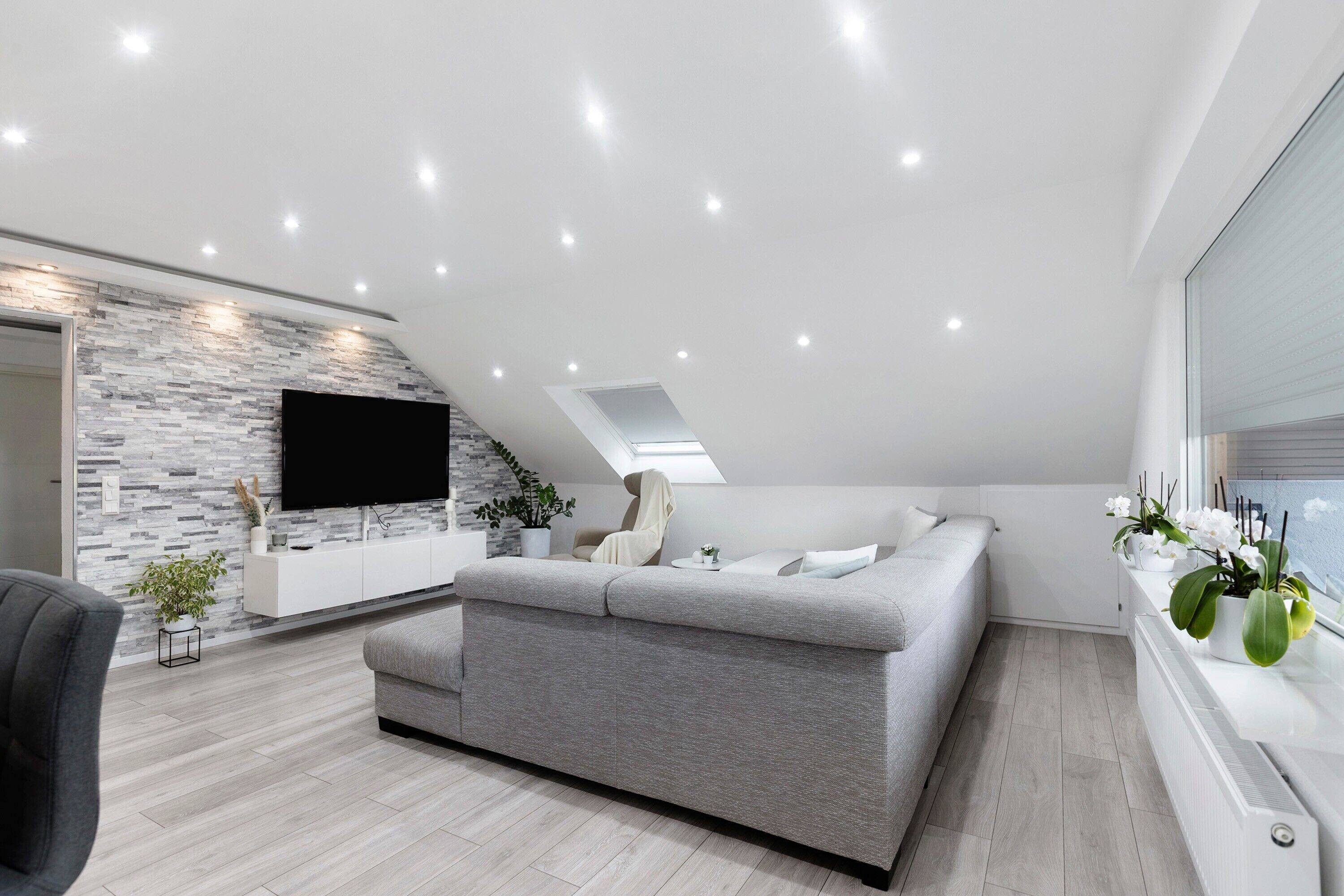 Fernseher, Kamin, Videospiele