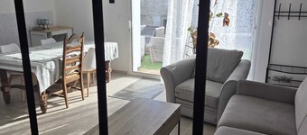 Apartment at the foot of the vineyards with a garden, 10 minutes from Reims