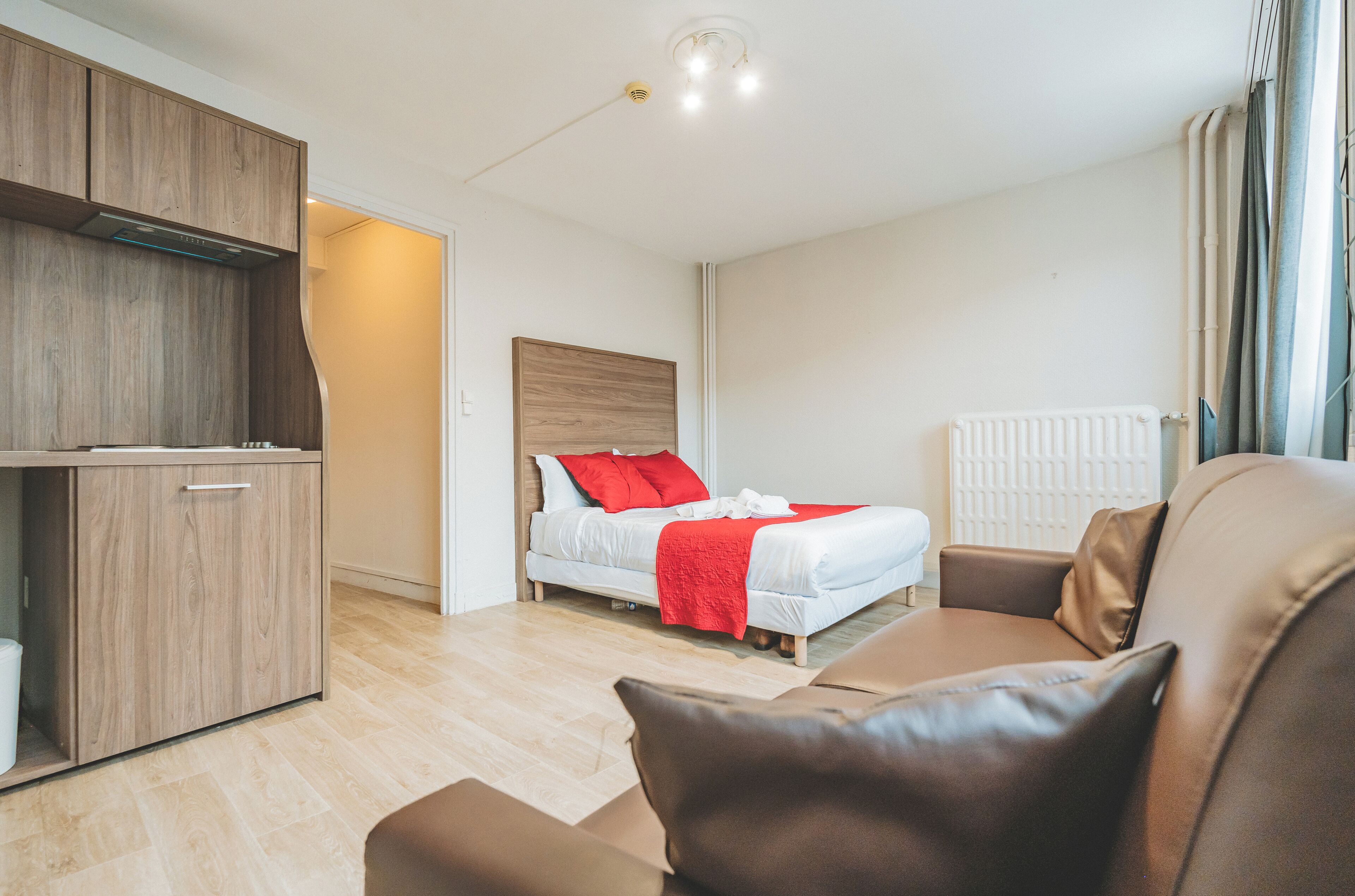 Habitación Confort doble, vistas al puerto | Baño