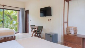 Deluxe vierpersoonskamer | Uitzicht vanuit de kamer