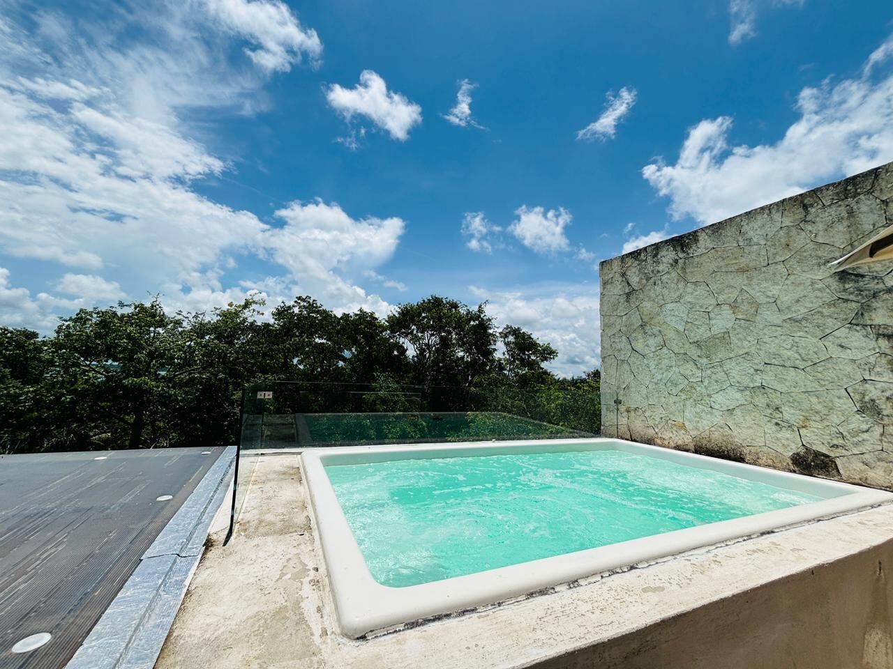 Sky Hot Tub Suite | Terraza o patio