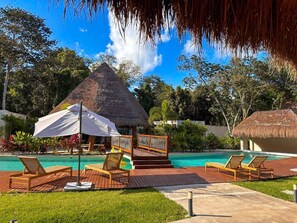 Outdoor pool - Nalhá Hotel Boutique y Villas Bacalar (Bacalar)