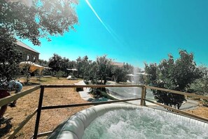 Outdoor spa tub - Rubin-Zimmer with eigenem WC (Folhadosa)