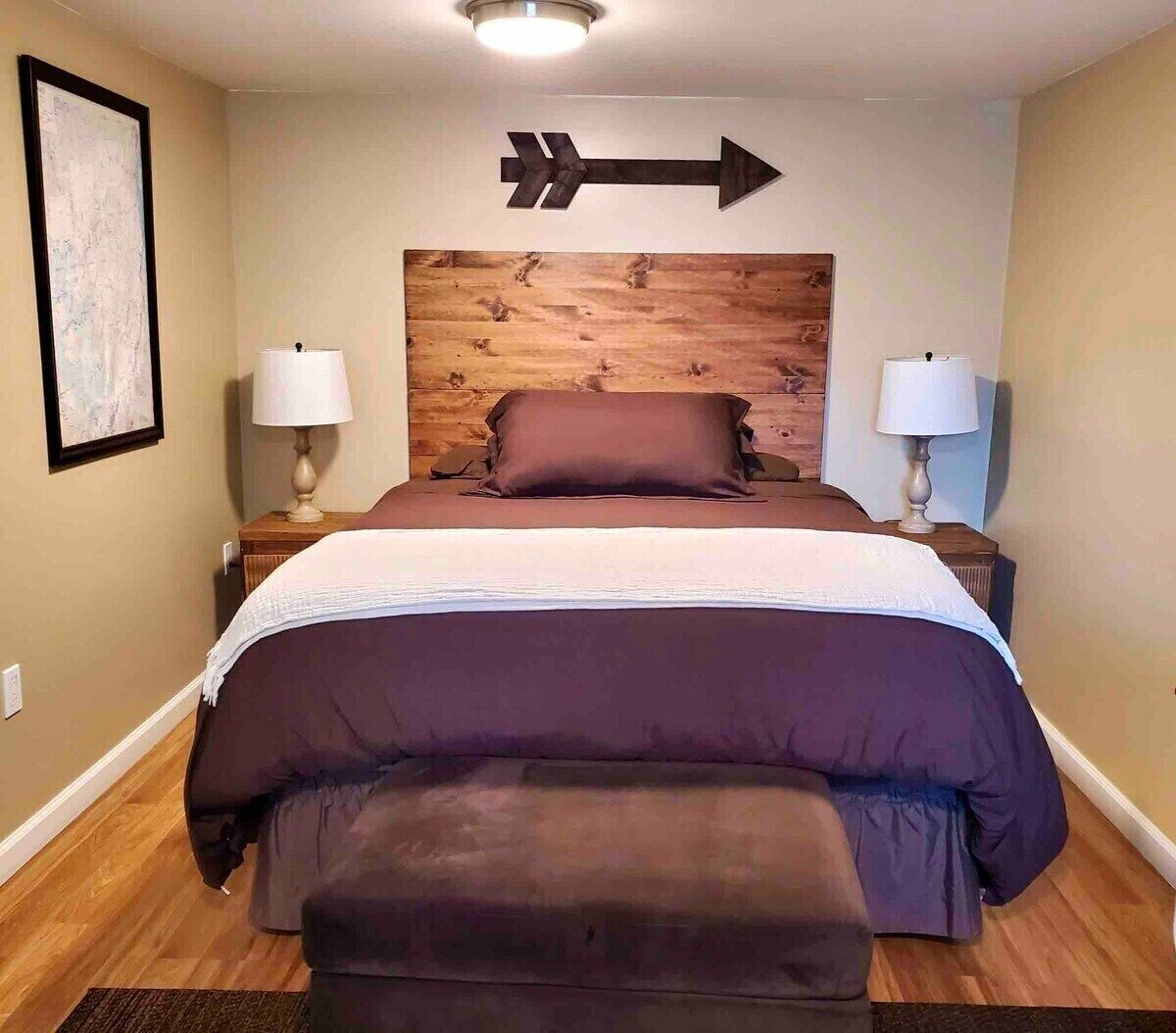 1 bedroom, WiFi (free), bed sheets