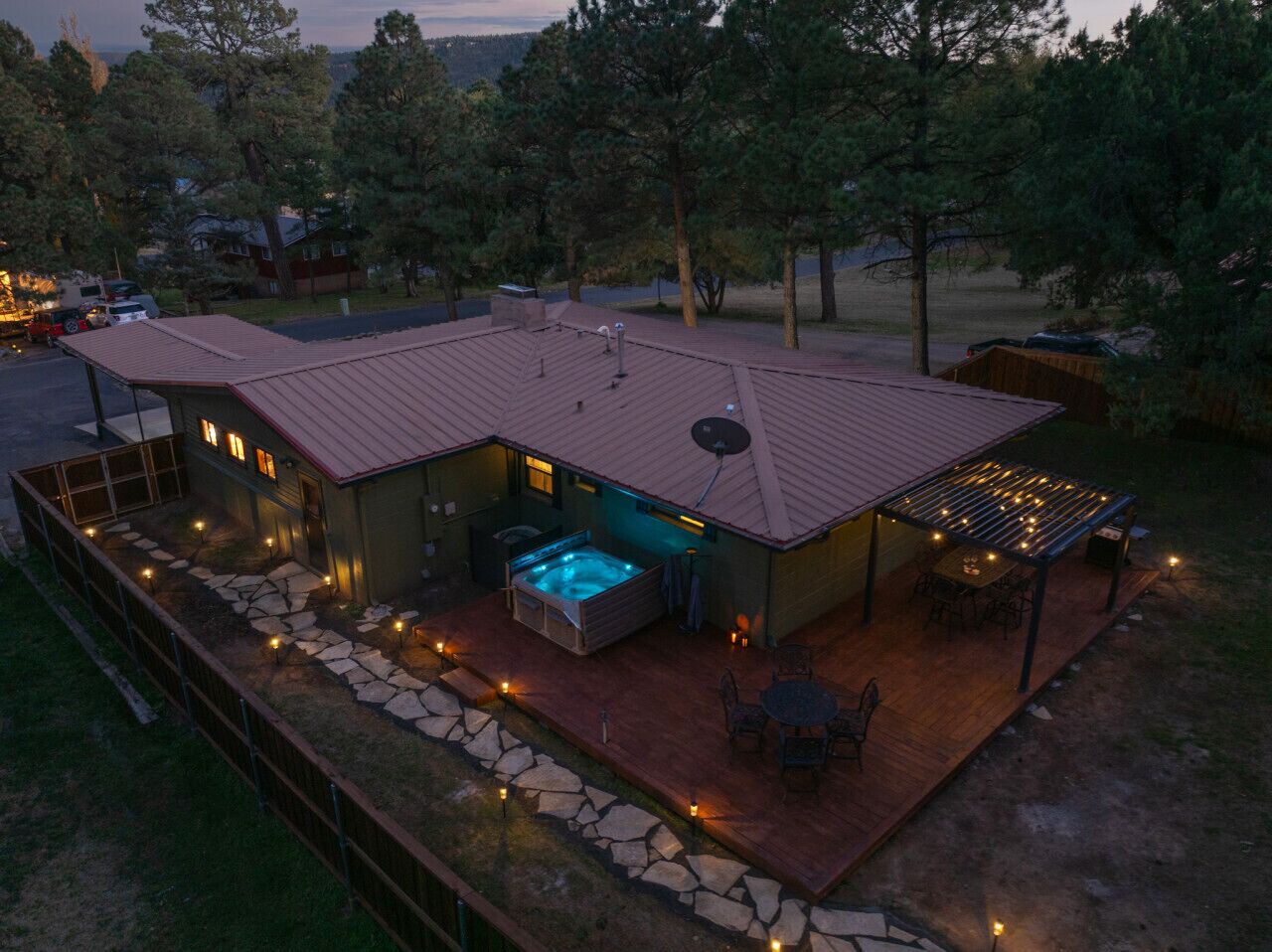 Opções para refeição ao ar livre