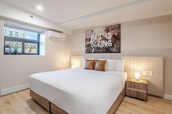 1 bedroom, desk, iron/ironing board, WiFi