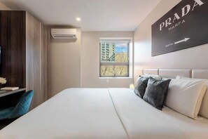 1 bedroom, desk, iron/ironing board, WiFi