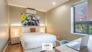 1 chambre, bureau, fer et planche à repasser, Wi-Fi