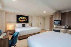 1 soverom, skrivebord, strykejern/-brett og wi-fi