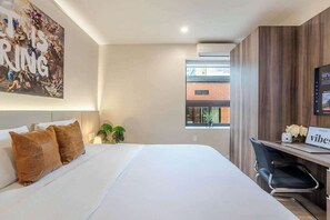 1 Schlafzimmer, Schreibtisch, Bügeleisen/Bügelbrett, WLAN