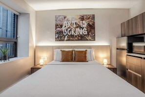 1 bedroom, desk, iron/ironing board, WiFi - Arc Queen – Heart of Montreal (Montréal)