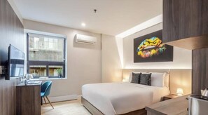 1 Schlafzimmer, Schreibtisch, Bügeleisen/Bügelbrett, WLAN