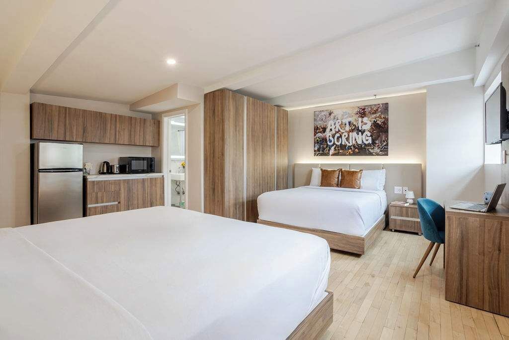 1 bedroom, desk, iron/ironing board, WiFi