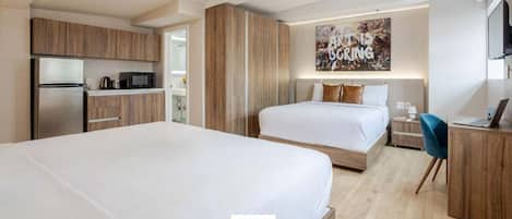 1 soverom, skrivebord, strykejern/-brett og wi-fi