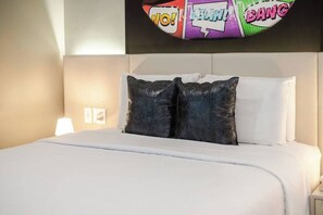 2 slaapkamers, een bureau, een strijkplank/strijkijzer, wifi