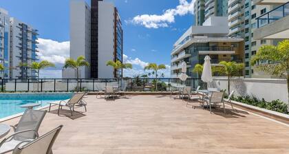 Modern and Fully Equipped Apartments 400m From Milionarios Beach, Ilheus DRP