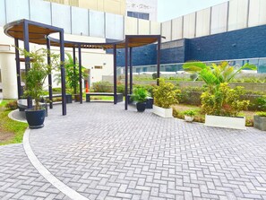 Khuôn viên nơi lưu trú