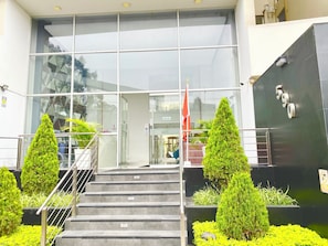 Entrada de la propiedad