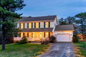 Front of property – evening/night