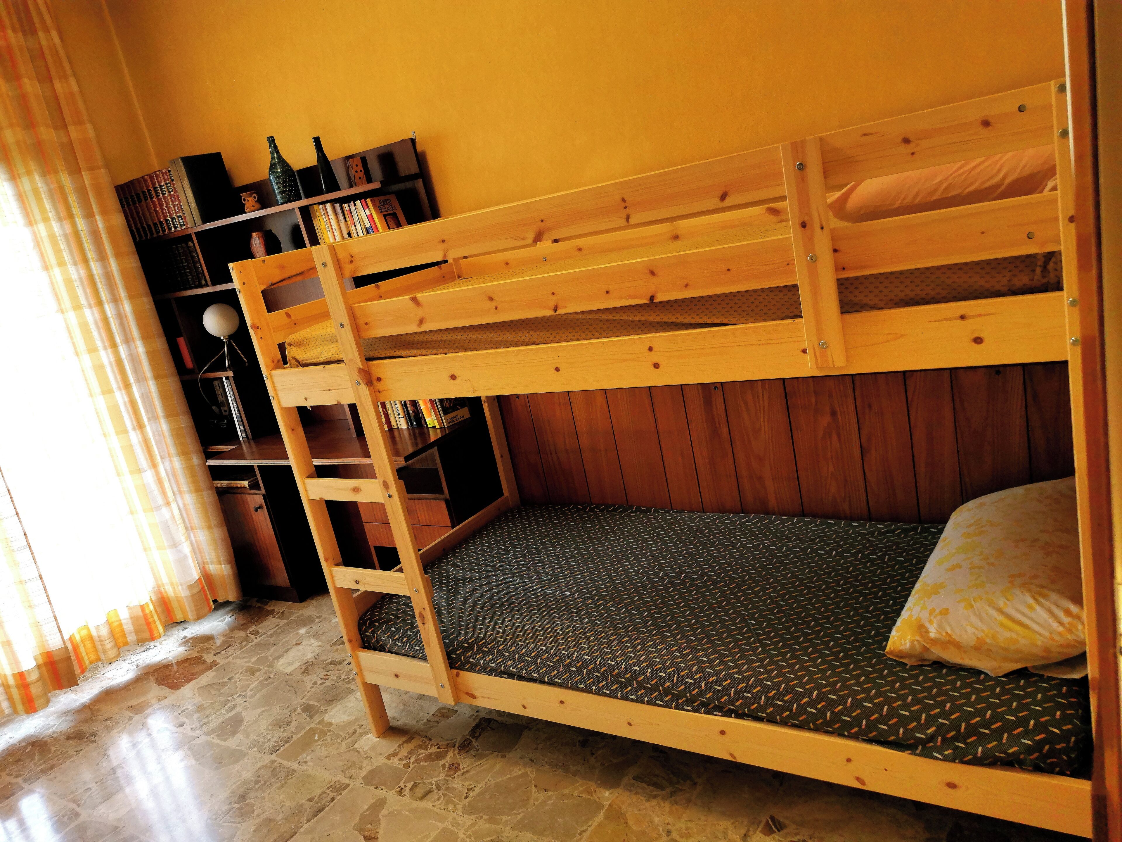 2 bedrooms, desk, iron/ironing board, WiFi (free)