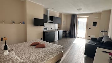 1 bedroom, internet, bed sheets