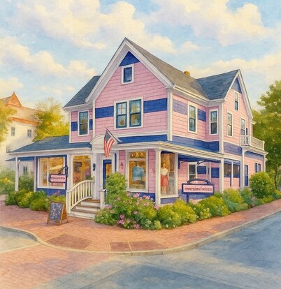 Oasis in downtown Oak Bluffs: 2 x King BR Condo, AC & Prime Location, sleeps 6
