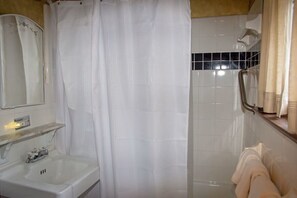 Hair dryer, towels