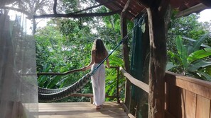 Panoramic Cabin, Mountain View | Terrace/patio