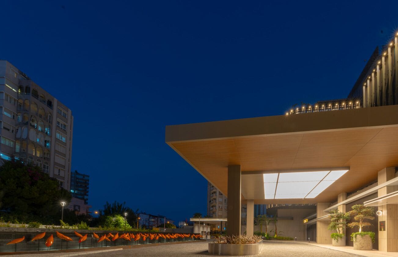 Entrada de la propiedad