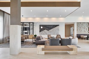 Sala de estar en el lobby