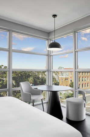 Room, 1 King Bed, City View (Corner) | Hypo-allergenic bedding, desk, free WiFi, bed sheets - AC Hotel St. Augustine Downtown (St. Augustine)