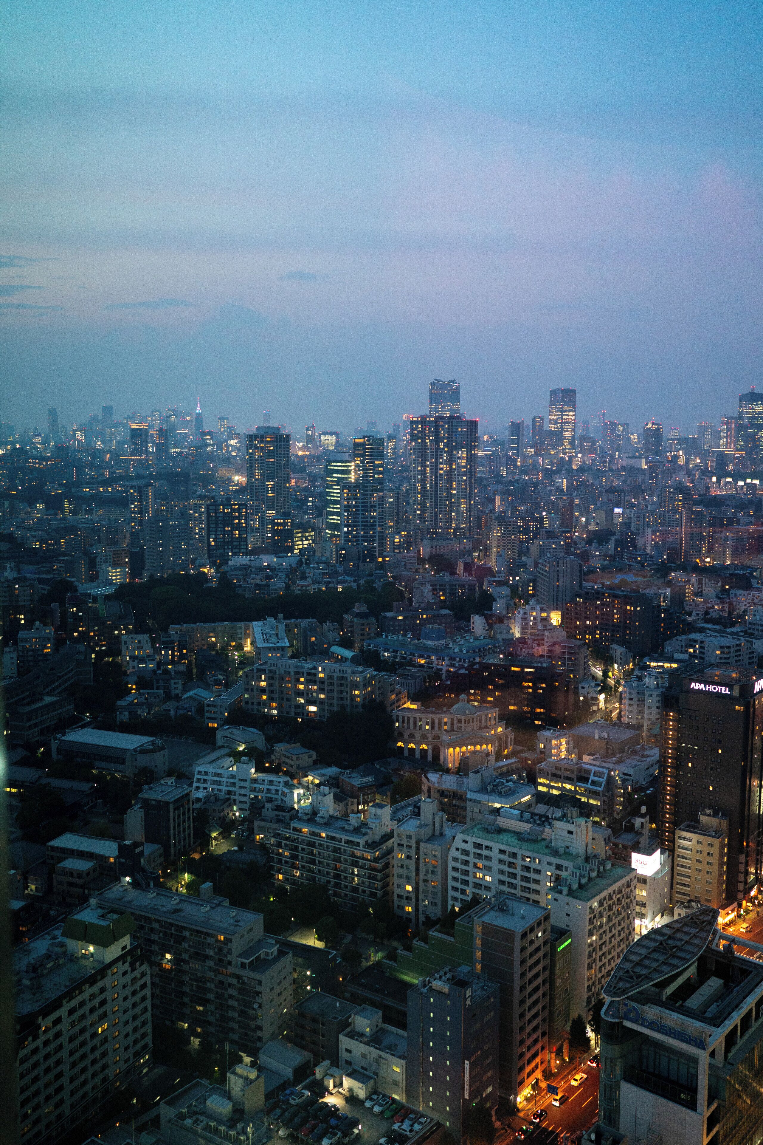 部屋からの景観