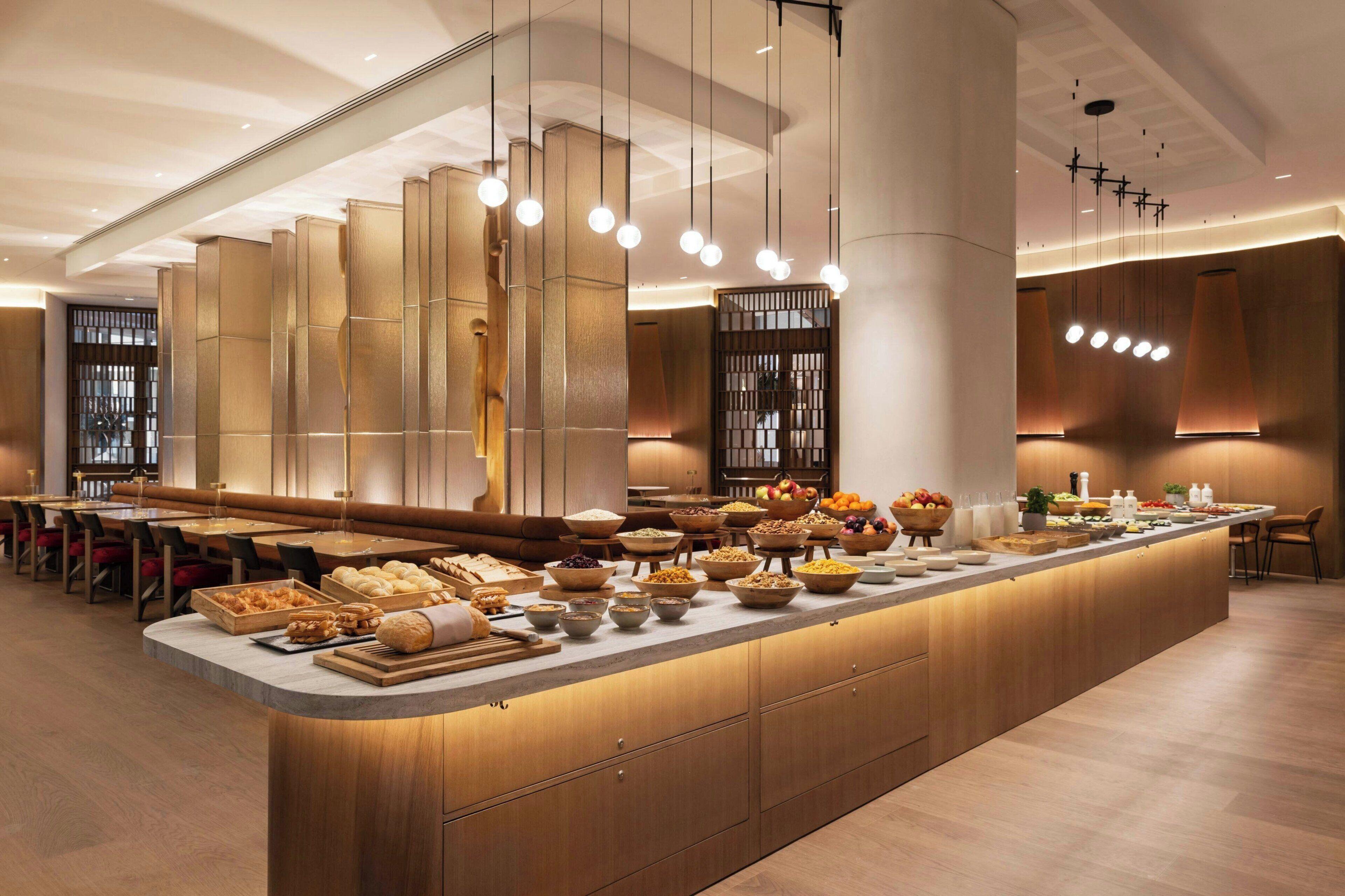 Dagelijks ontbijtbuffet (EUR 20 per persoon)