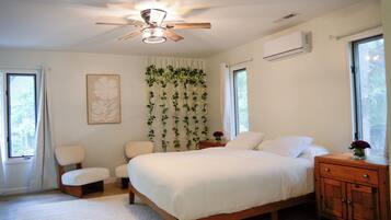 3 makuuhuonetta, silitysrauta/-lauta, ilmainen Wi-Fi, vuodevaatteet