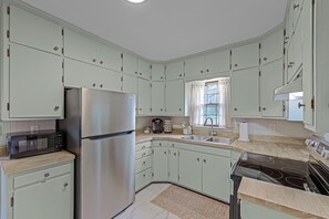 Microwave, oven, stovetop