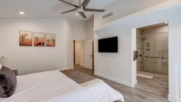 3 habitaciones, escritorio, wifi gratis y ropa de cama
