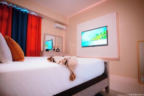 1 chambre, fer et planche à repasser, Wi-Fi, draps fournis